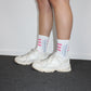 Athletic Crew Sock - White